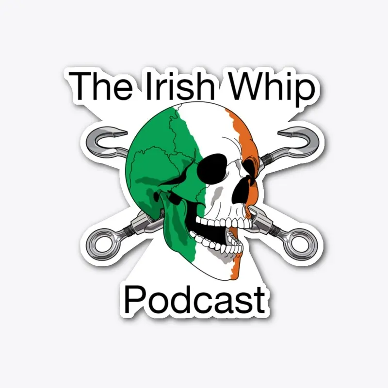 The Irish Whip skull and cross buckles